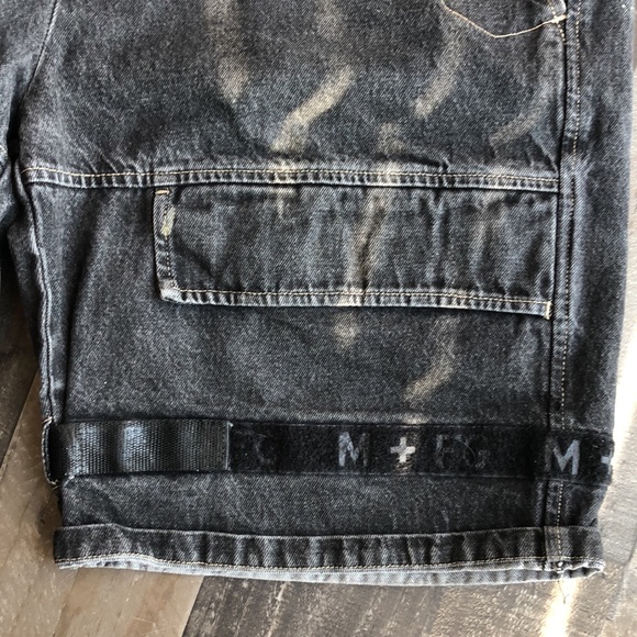 Girbaud black denim cargo shorts - Picture 5 of 14